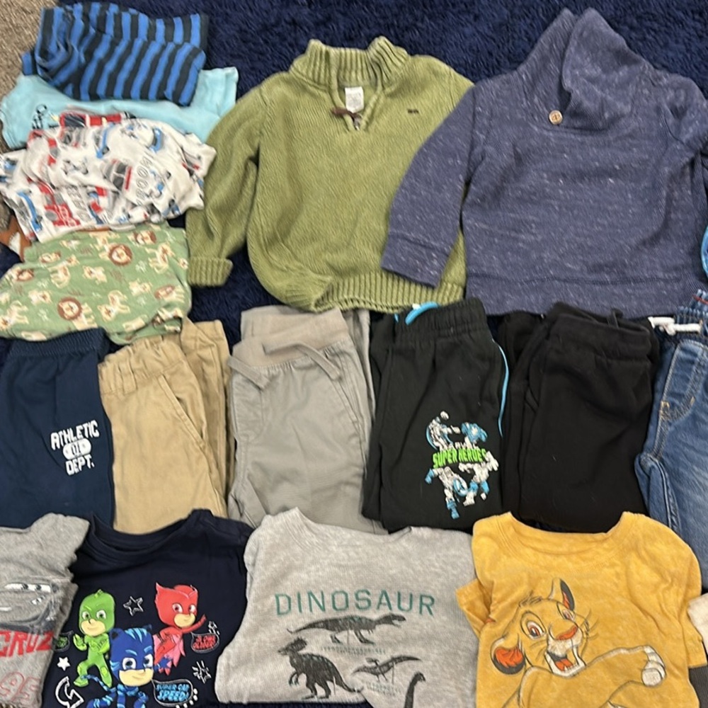 Green Knit Kids Sweater